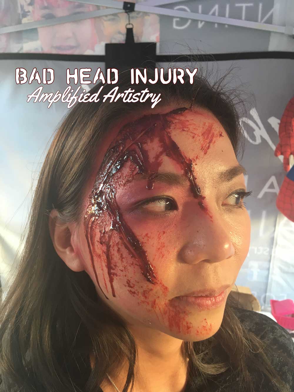 Bad Head Injury Makeup