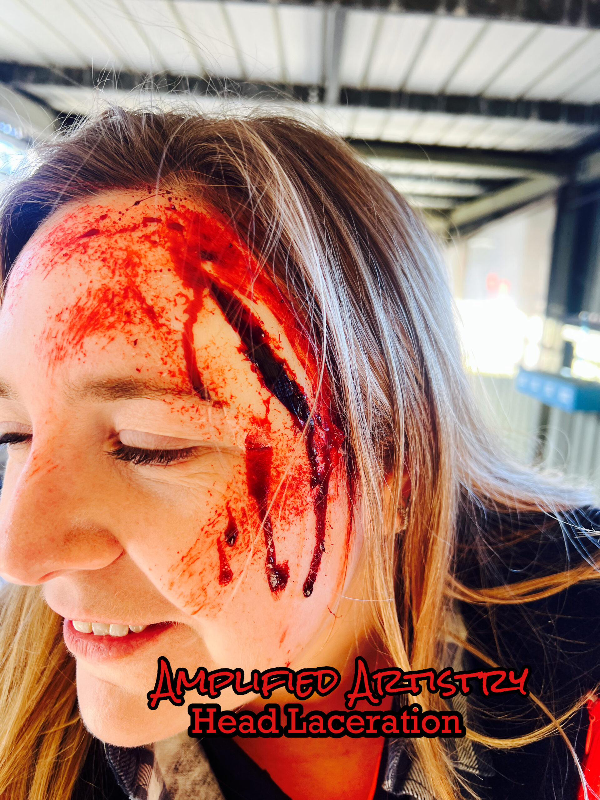 Head Laceration Make Up